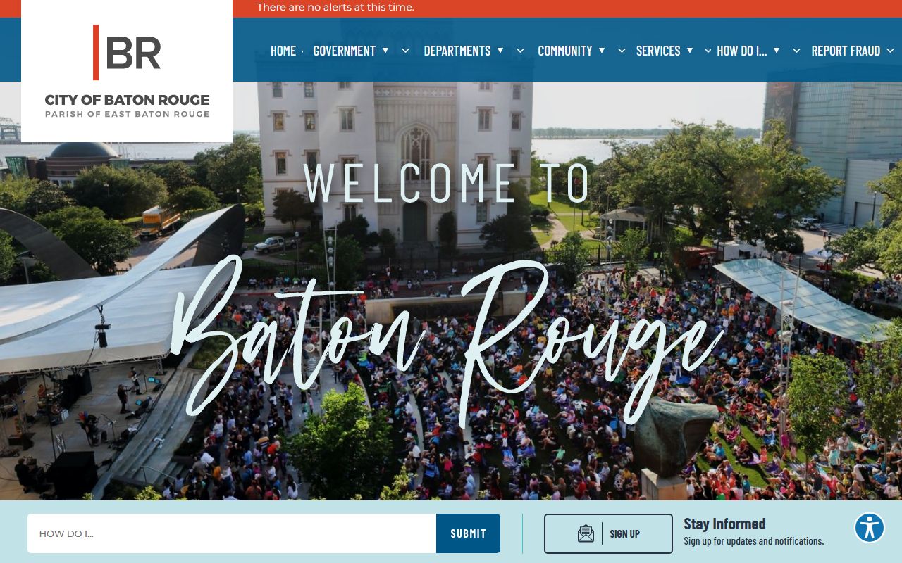 Baton Rouge city portal for people search records